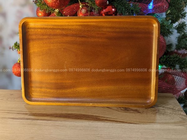 Natural wooden serving tray 26x40CM CCG721